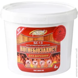 Блеск Огнебиозащита БС-13 концентрат 4 кг