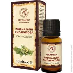 Рідина для аромадіффузори Ароматика Ефірна олія Кипарисова 10 мл