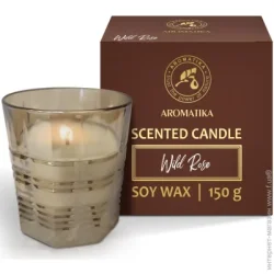 Ароматика Свеча ароматическая Дикая роза (Wild Rose) 150 г