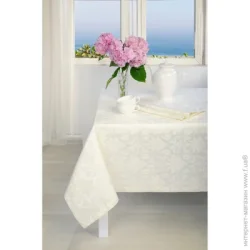 Едельвіка Скатерть Версаль 118-23/00 150x220 см бежевый