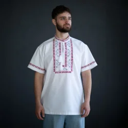 Едельвіка Рубашка белый р. XL 76-25/09