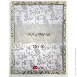 Фоторамка Арт-Сервіс Рамка для фото ЕА-01129 1 фото 30х40 см білий з золотистим