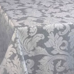 Прованс Скатерть Сияние Серое серебро 130x130 см
