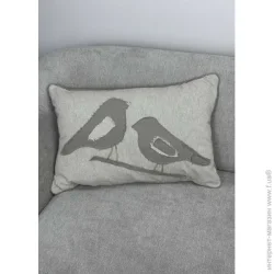 Декоративна подушка Прованс Подушка декоративна Пара пташок 40x60 см