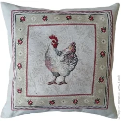 Декоративна подушка Прованс Подушка декоративна Курочка 45x45 см бежевий