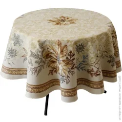 Прованс Скатерть круглая Золотой праздник d136 136x136 см