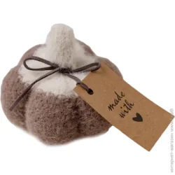 Прованс Декоративное изделие "Гарбузяшка" Тауп Dx9 см 9 см коричневый