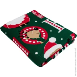 Прованс Плед Ho-Ho-Ho 130x170 см акрил