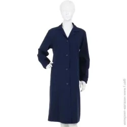 Торнадо Халат рабочий Диагональ жін. р. XXL рост 3-4 темно-синий