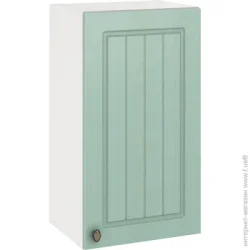 Грейд Шкаф верхний МС Прованс изумруд 40х72х31,5 см, прованс изумруд