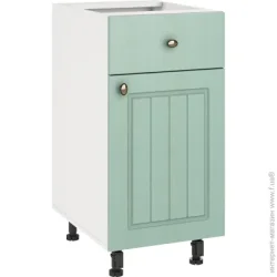 Грейд Тумба нижняя с одним ящиком МС Прованс изумруд 40х82х54 см, прованс изумруд