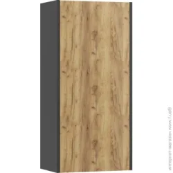 Грейд Шафа верхня МС Ідея Крафт 50х105х31,6 см дуб крафт золотий/графіт