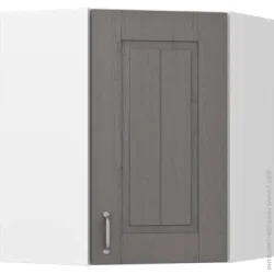 Грейд Шафа верхня кутова МС Мері ВУФ 59,4х72х59,4 см дуб платиновий/білий