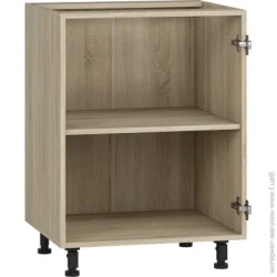 Грейд Тумба нижня без фасаду МС Джетта 60х82х52,2 см 80359505 дуб сонома