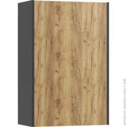 Грейд Шафа верхня під витяжку МС Ідея Крафт 60х90х31,6 см дуб крафт золотий/графіт