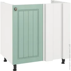 Грейд Тумба нижняя угловая МС Прованс изумруд 80х82х57 см, прованс изумруд