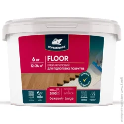 Корабельна Клей для підлогових покриттів FLOOR 6 кг