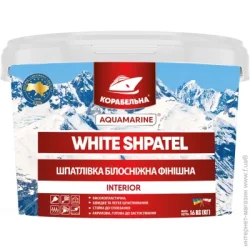 Корабельна Шпаклевка WHITE SHPATEL белоснежная финишная 1,5 кг