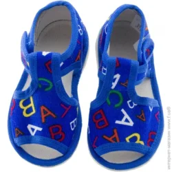 Домашние тапочки Экотапок Тапочки для мальчиков Сандалик летний синие 1075 р.23
