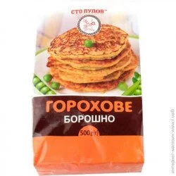 Мука Сто Пудов Борошно гороху 500 г
