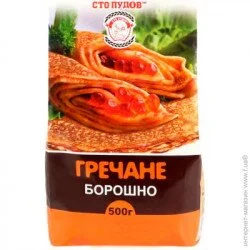 Сто Пудов Мука гречана 500 г Сто пудів