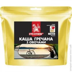 Сто Пудов Каша гречневая с овощами 73 г (4820235611576)