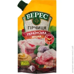 Соус Верес Горчица Украинский крепкая 120 г