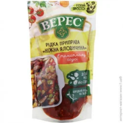 Верес Рідка приправа Ніжна яловичина у томатному соусі 200 г