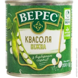 Овощная консервация Верес Фасоль нежная 200 г (4823105407606)