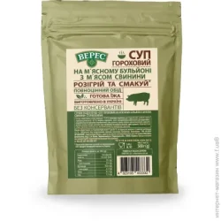 Верес Суп гороховый на мясном бульоне с мясом свинины 500 г п/п