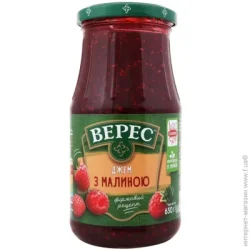 Верес Джем із малиною 630 г