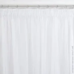 Тк-Домашній Текстиль Тюль Фібі білий з обтяжувачем 300х270 см