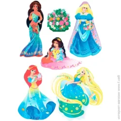 Наш Декупаж Декоративная наклейка Принцессы