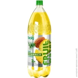 Напиток безалкогольный Біола Fruit Water Ананас сильногазированный 2 л (4820010896594)