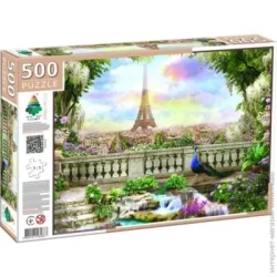 Пазл классический КФИ Вид на Эйфелеву башню