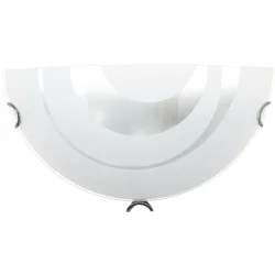 Ут Сяйво Светильник настенный НПБ Калейдоскоп 1x60 Вт E27 белый с рисунком 1505