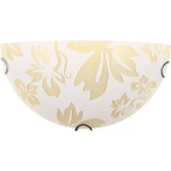 Ут Сяйво Светильник настенный НПБ Виноград 1x60 Вт E27 белый с рисунком 1518