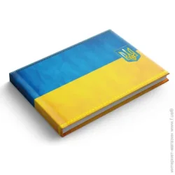 Щоденник Аркуш Тижневик недатований Жовто-блакитний 1В2448 A6