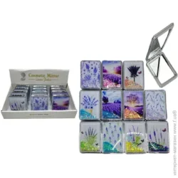 Косметичне дзеркало Аркуш Дзеркало косметичне Лаванда в асортименті