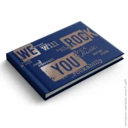 Щоденник Аркуш Тижневик недатований We will rock you 1В2449 A6