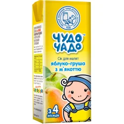 Сок Чудо-Чадо Яблуко-груша 200 мл (4820003687697)