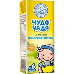 Сок Чудо-Чадо Виноград-яблуко 200 мл (4820016251748)