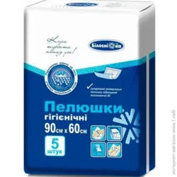 Білосніжка Пеленки одноразовые 5 шт. 60х90 см