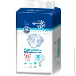 Підгузки для дорослих Білосніжка Розмір Extra Large 30 шт (4820180240999)