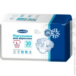 Підгузки для дорослих Білосніжка Розмір Large 30 шт (4820180240975)
