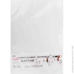 Графика Набір картону А3 10 аркушів КА3010Е
