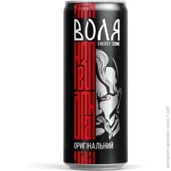 Моршинська Энергетический напиток Воля з/б 0,33 л