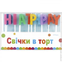 Ві Та Ві Набір свічок Букви 13 шт.