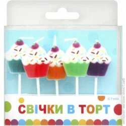 Ві Та Ві Набір свічок Фігурки 5 шт.