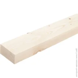 Цбм Осмолода Доска цельные конструкция 47х106х2000 мм карпатская ель